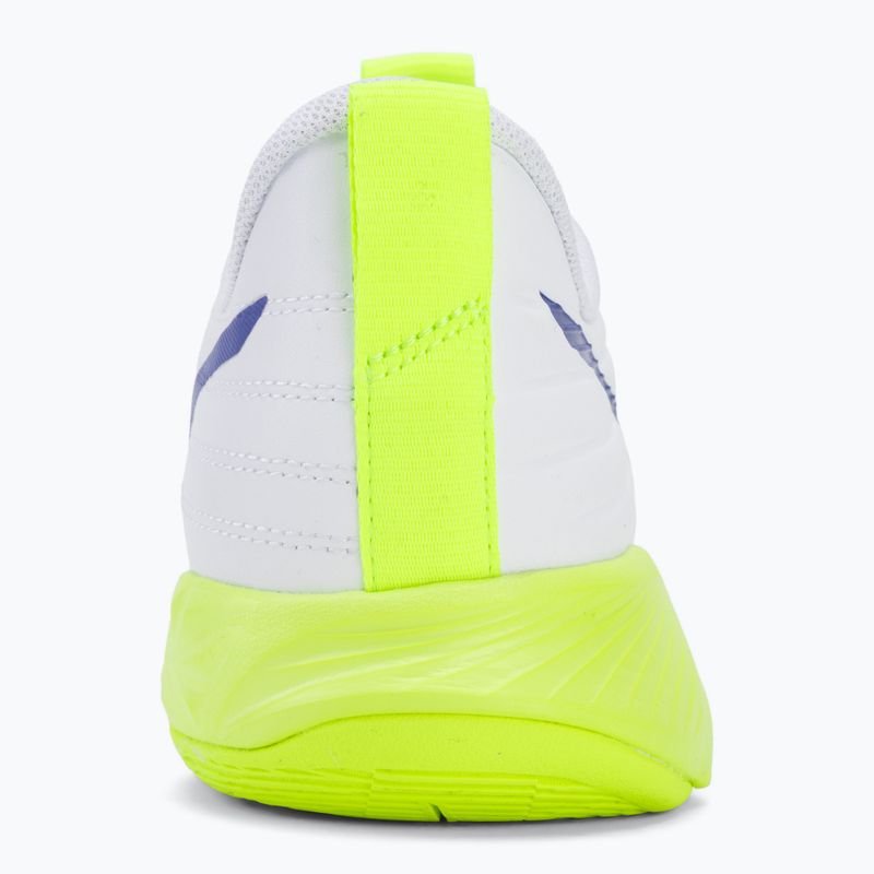 Încălțăminte de volei Mizuno Wave Momentum Pro white/lightning yellow/dazzling blue 6