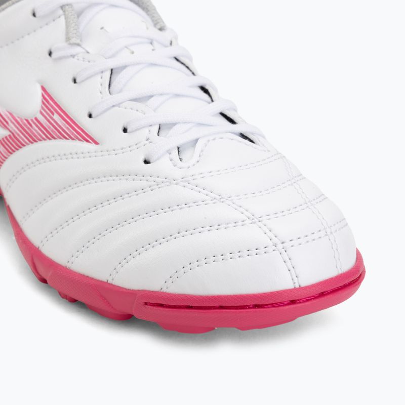 Încălțăminte de fotbal pentru copii Mizuno Monarcida Neo III Select Jr AS white/fuchsia purple 7