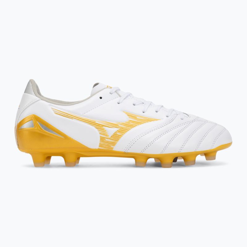Încălțăminte de fotbal Mizuno Morelia Neo IV Pro FG white/mp gold/cool gray 3c 2