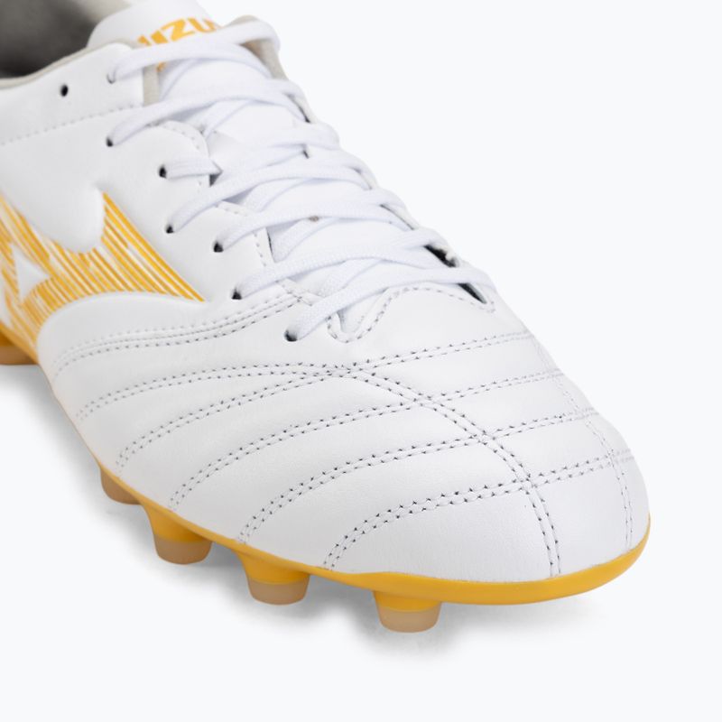Încălțăminte de fotbal Mizuno Morelia Neo IV Pro FG white/mp gold/cool gray 3c 7