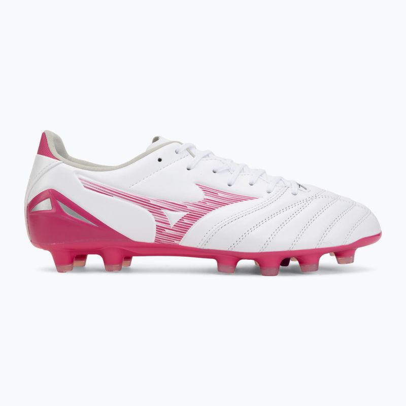 Încălțăminte de fotbal Mizuno Morelia Neo IV Pro FG white/fuchsia purple/fuchsia purple 2