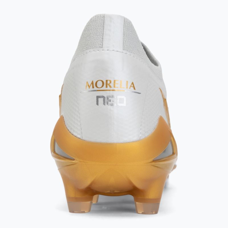 Încălțăminte de fotbal Mizuno Morelia Neo IV Beta Japan FG white/mp gold/cool gray 3c 6