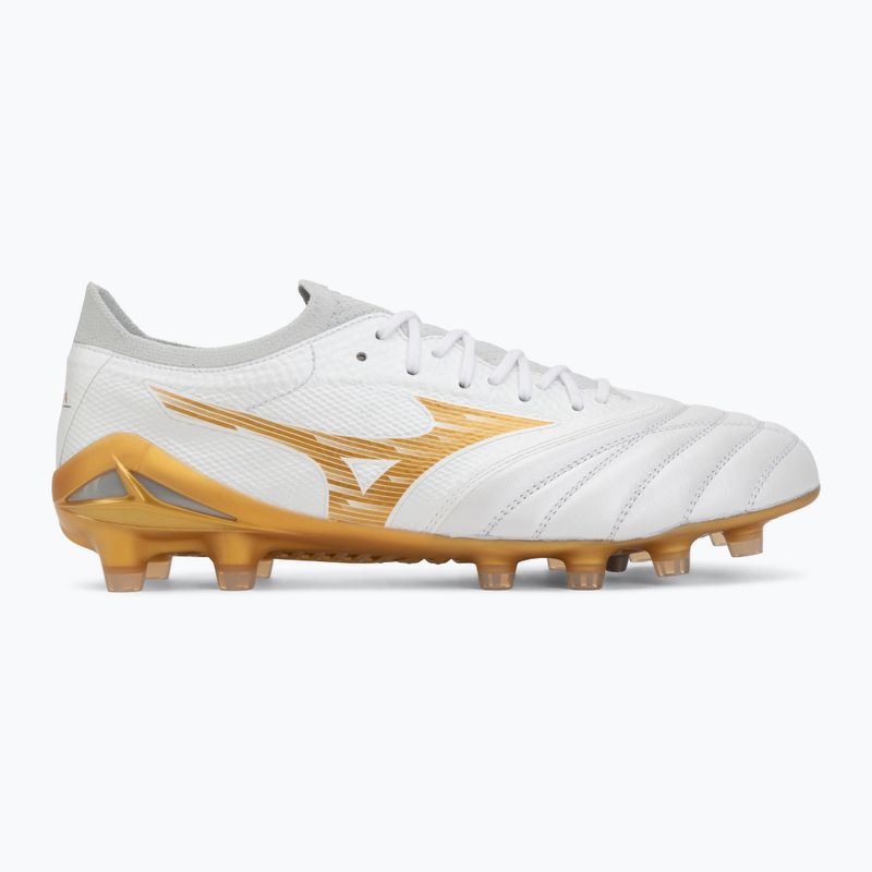 Încălțăminte de fotbal Mizuno Morelia Neo IV Beta Elite FG white/mp gold/cool gray 3c 2