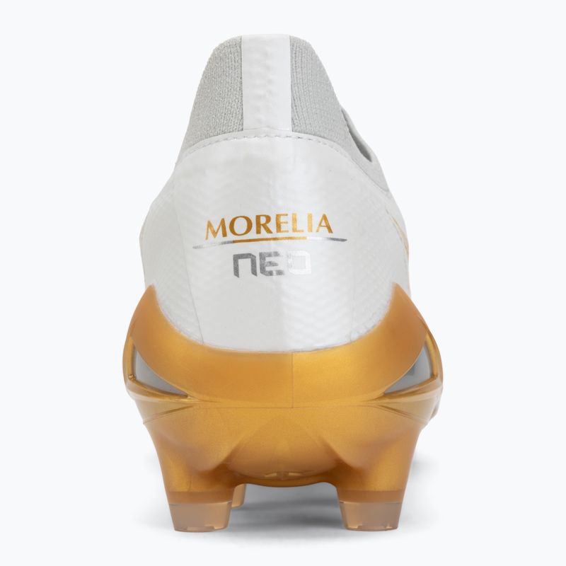 Încălțăminte de fotbal Mizuno Morelia Neo IV Beta Elite FG white/mp gold/cool gray 3c 6