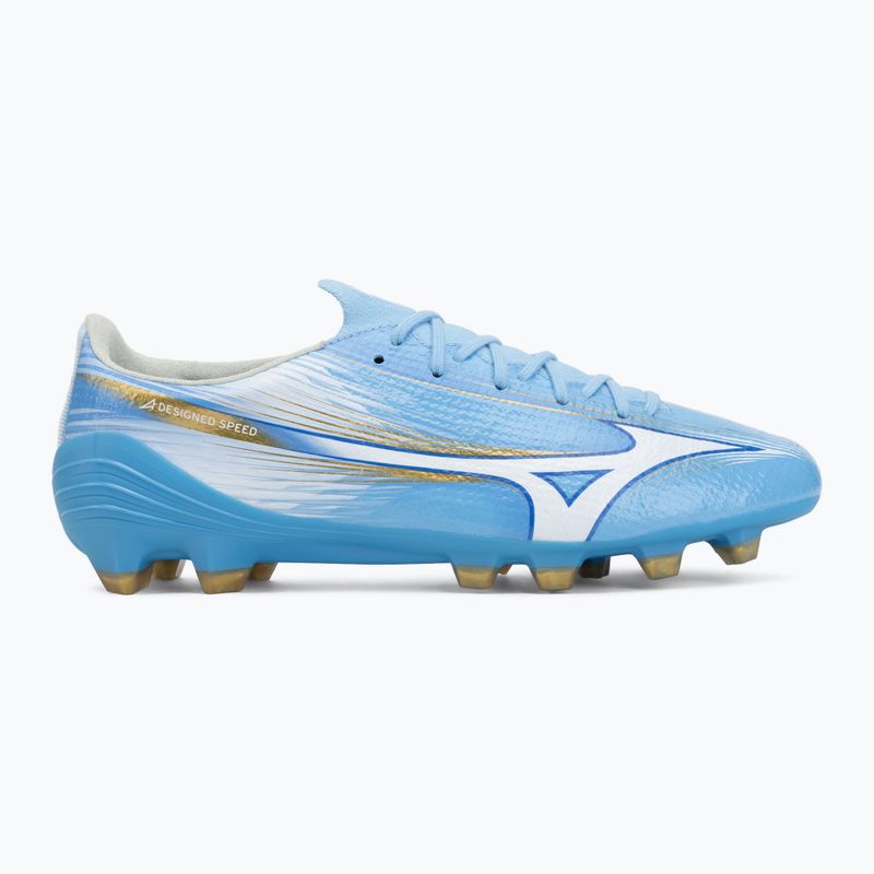 Încălțăminte de fotbal Mizuno Alfa III Pro FG celeste/white 2