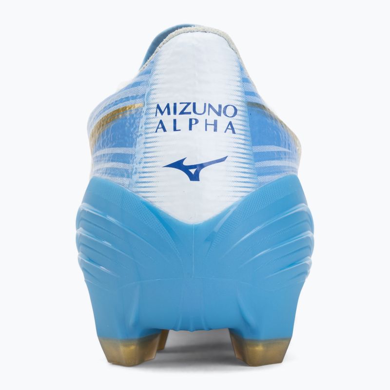 Încălțăminte de fotbal Mizuno Alfa III Pro FG celeste/white 6