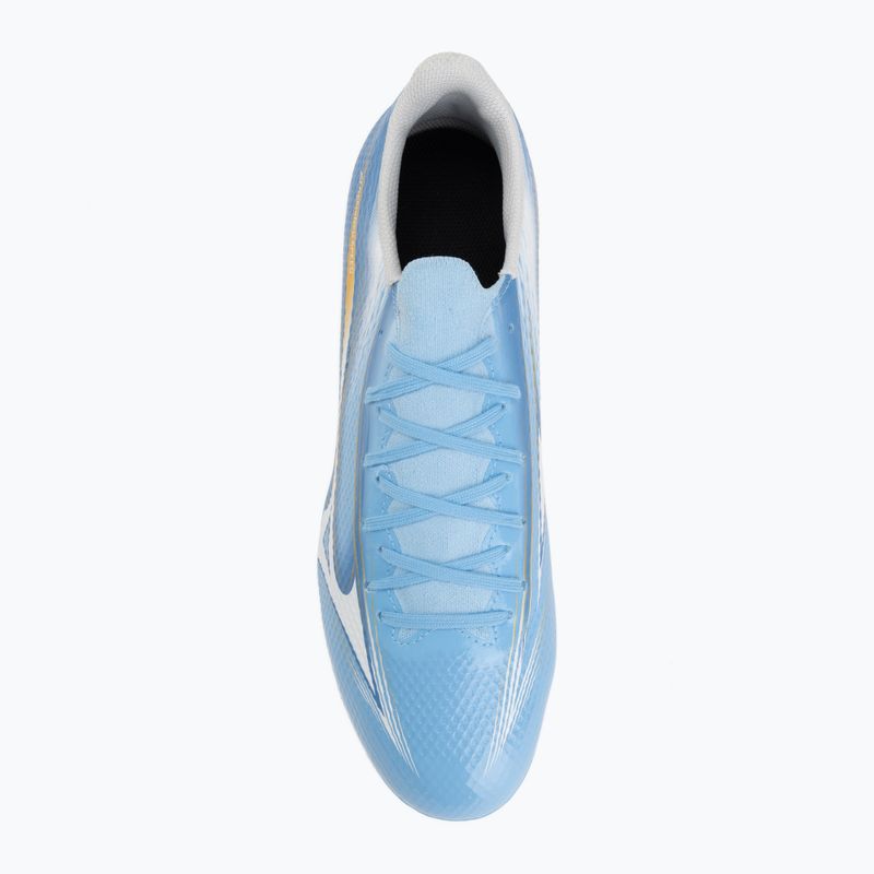 Încălțăminte de fotbal Mizuno Alfa III Select FG celeste/white 5