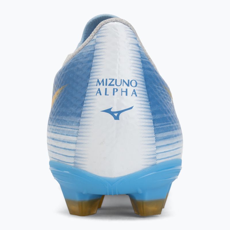 Încălțăminte de fotbal pentru copii Mizuno Alfa III Select Jr FG celeste/white 6