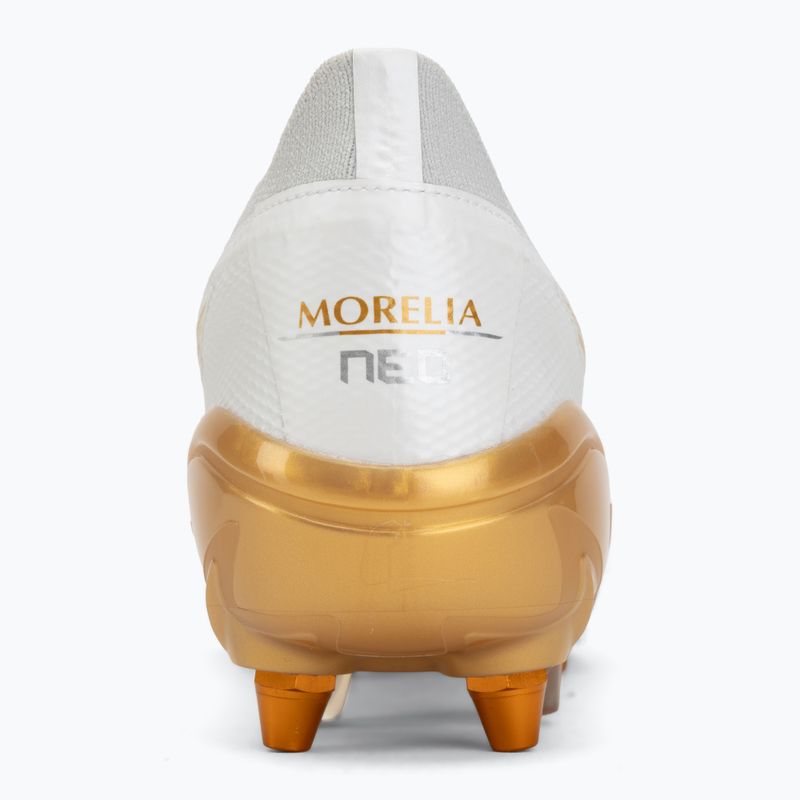 Încălțăminte de fotbal Mizuno Morelia Neo IV Beta Elite Mix white/mp gold/cool gray 3c 6