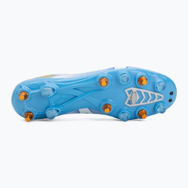 Încălțăminte de fotbal Mizuno Alfa III Elite Mix celeste/white 4