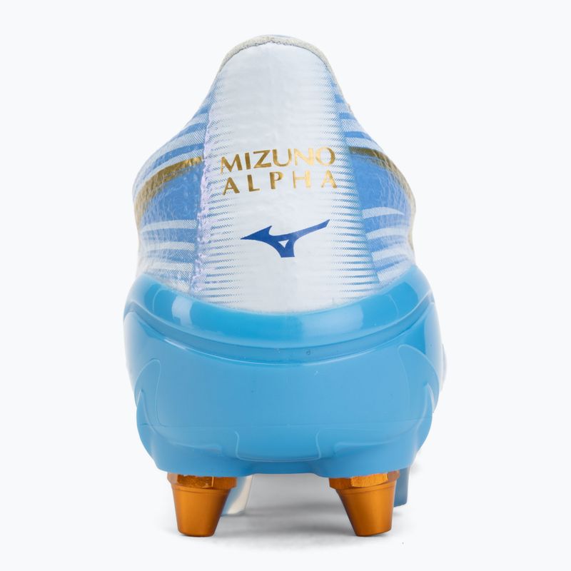 Încălțăminte de fotbal Mizuno Alfa III Elite Mix celeste/white 6