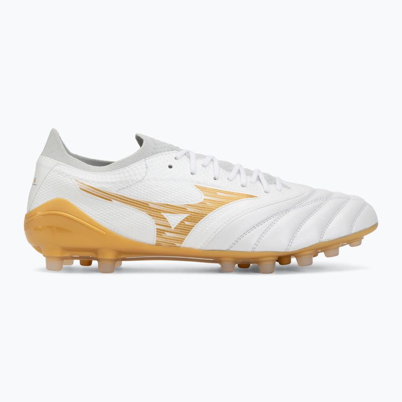 Încălțăminte de fotbal Mizuno Morelia Neo IV Beta Elite AG white/mp gold/cool gray 3c 2