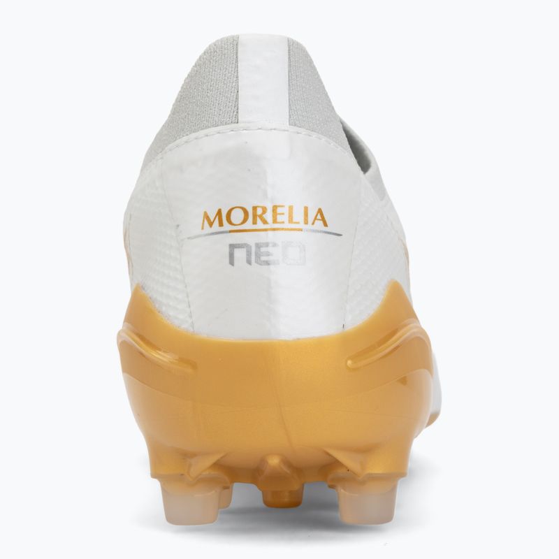 Încălțăminte de fotbal Mizuno Morelia Neo IV Beta Elite AG white/mp gold/cool gray 3c 6