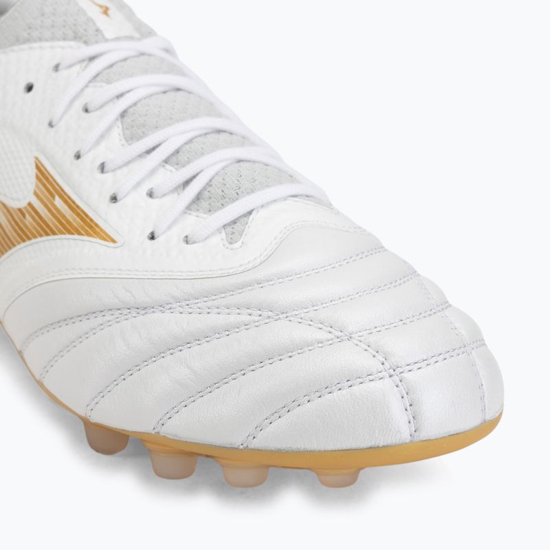 Încălțăminte de fotbal Mizuno Morelia Neo IV Beta Elite AG white/mp gold/cool gray 3c 7