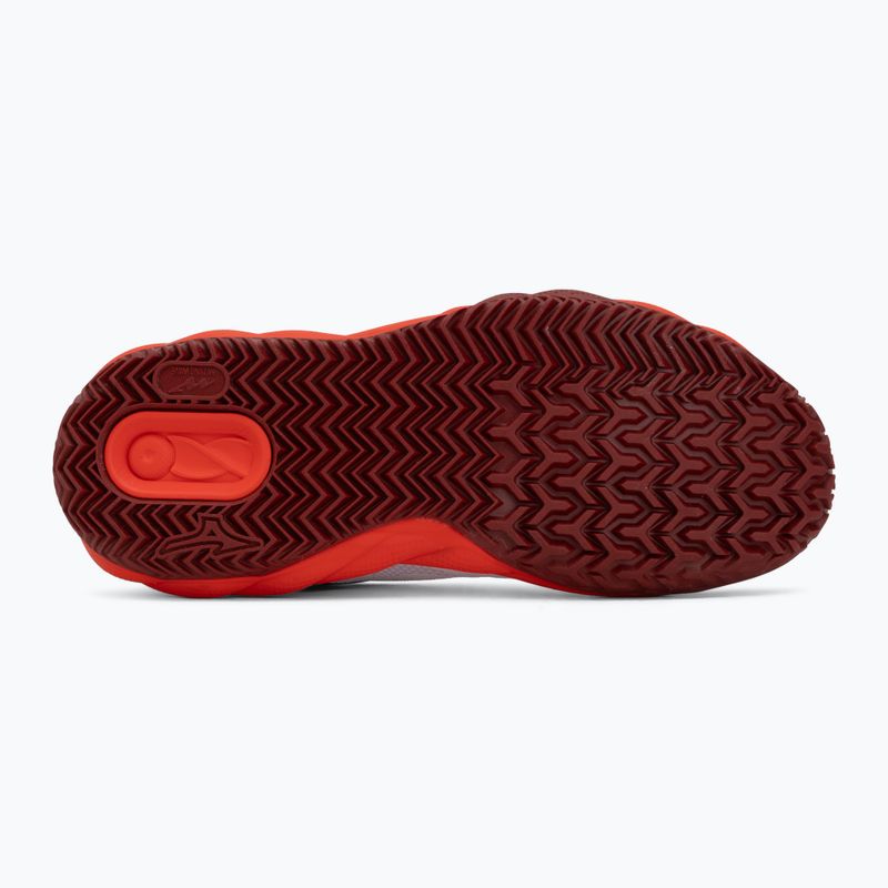 Încălțăminte de tenis pentru bărbați Mizuno Wave Enforce Court CC fiery red/white/sun-dried tomato 4
