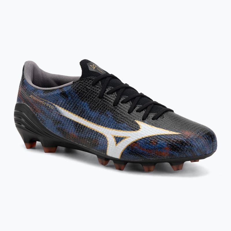 Încălțăminte de fotbal Mizuno Alpha III Japan FG black/ancient water