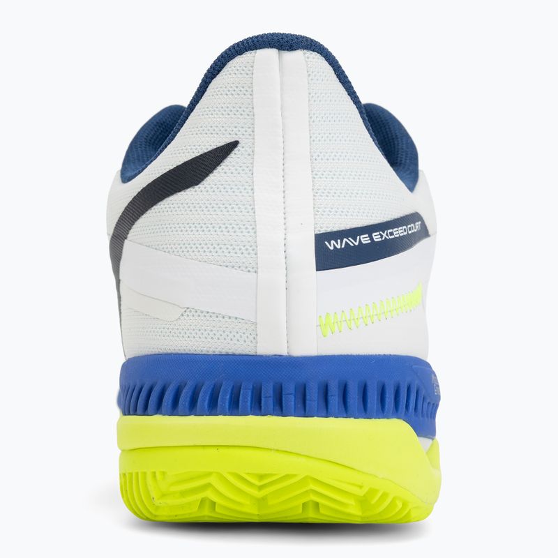 Încălțăminte de tenis Mizuno Wave Exceed Court CC white/dazzling blue/lightning 6