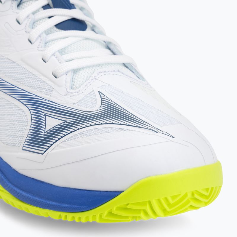 Încălțăminte de tenis Mizuno Wave Exceed Court CC white/dazzling blue/lightning 7