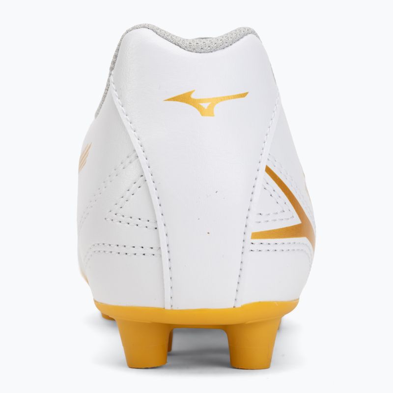 Încălțăminte de fotbal pentru copii Mizuno Monarcida Neo III Select FG white/mp gold 6