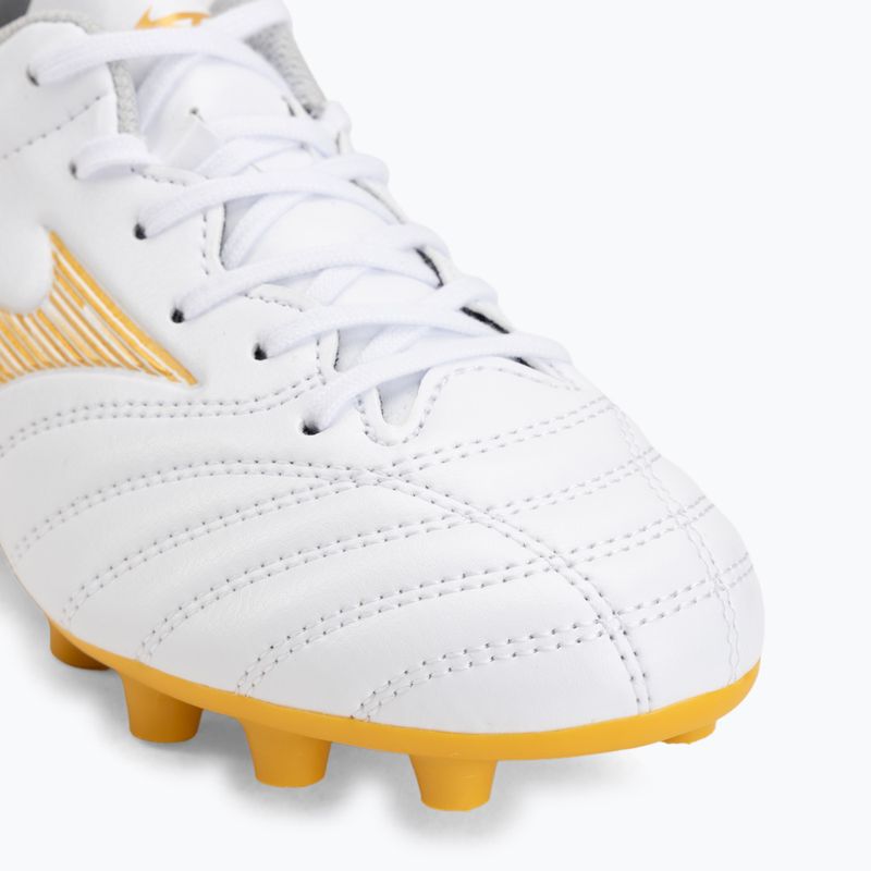 Încălțăminte de fotbal pentru copii Mizuno Monarcida Neo III Select FG white/mp gold 7