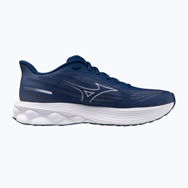 Încălțăminte de alergare pentru bărbați Mizuno Wave Skyrise 7 estate blue/white/coral rose 2