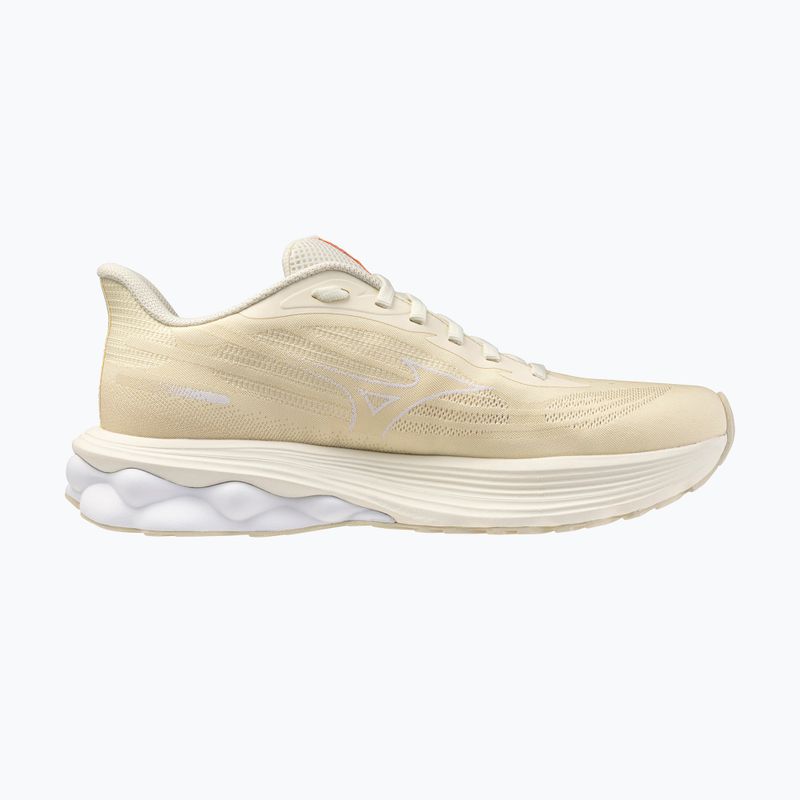 Încălțăminte de alergare pentru femei Mizuno Wave Skyrise 7 pristine/white/autumn sunset 2