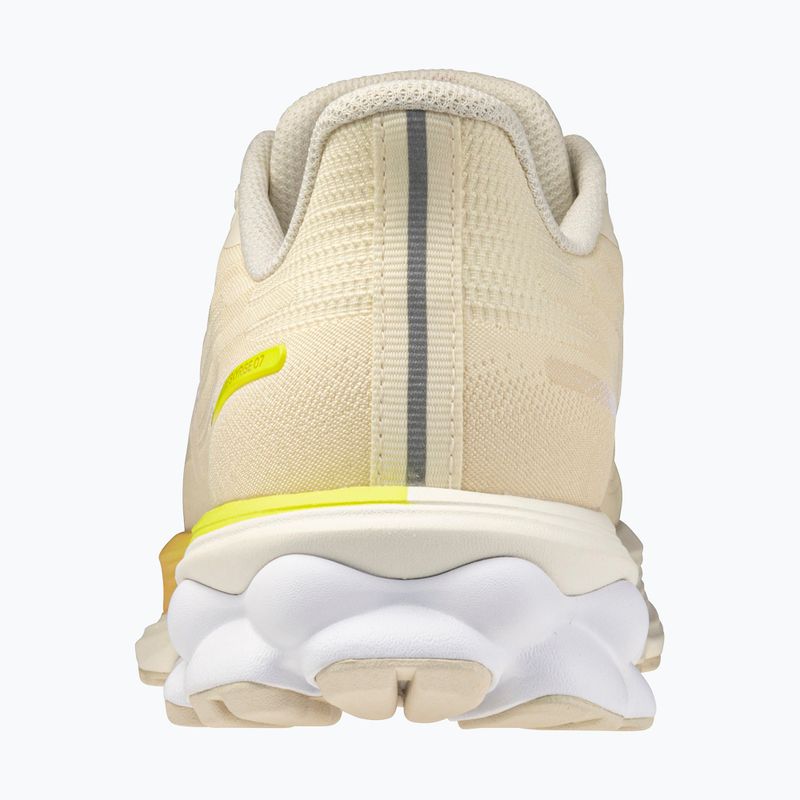 Încălțăminte de alergare pentru femei Mizuno Wave Skyrise 7 pristine/white/autumn sunset 3