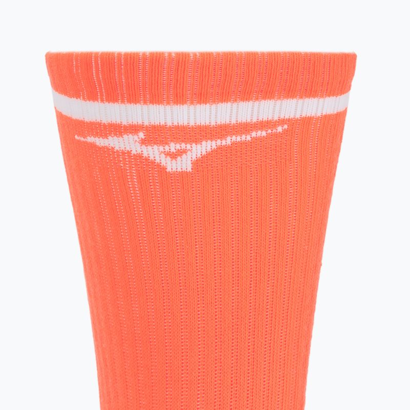 Șosete Mizuno Training With Line Lava Orange 3