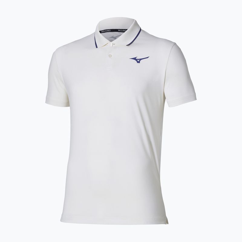 Tricou de tenis pentru bărbați Mizuno Tennis Short Sleeve Polo white