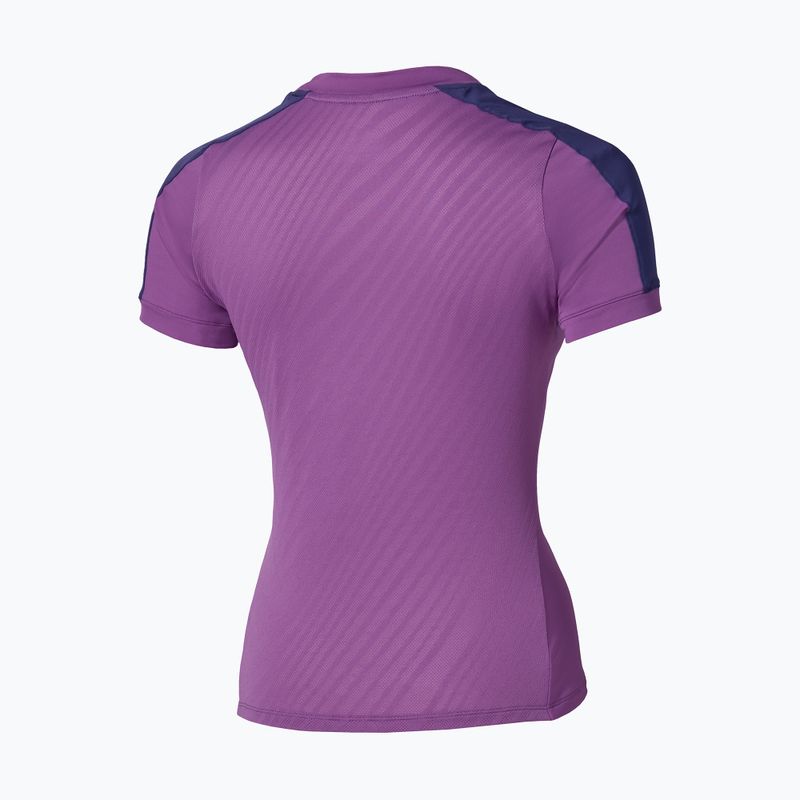 Tricou de tenis pentru femei Mizuno Tennis Short Sleeve Tee dahlia 2