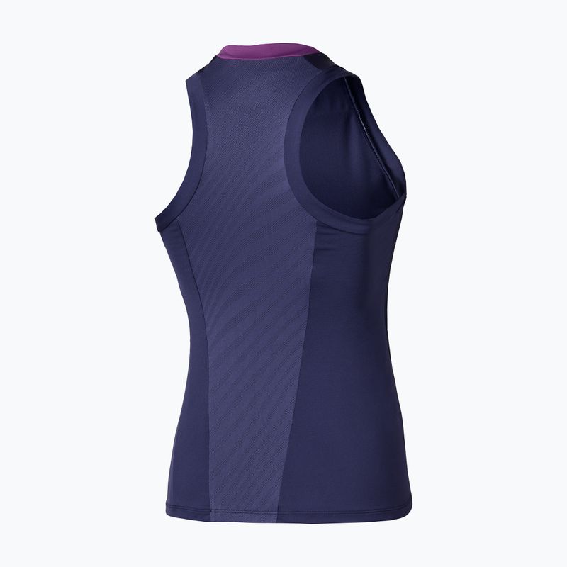 Tricou de tenis pentru femei Mizuno Tennis Tank beacon blue 2