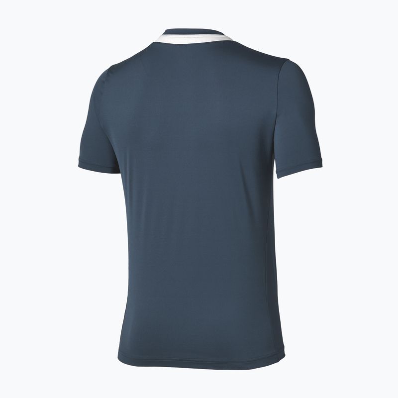 Tricou de tenis pentru bărbați Mizuno Tennis Core Short Sleeve Tee insigna blue/cloudscape 2