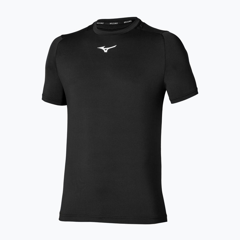 Tricou de tenis pentru bărbați Mizuno Tennis Core Short Sleeve Tee black/black