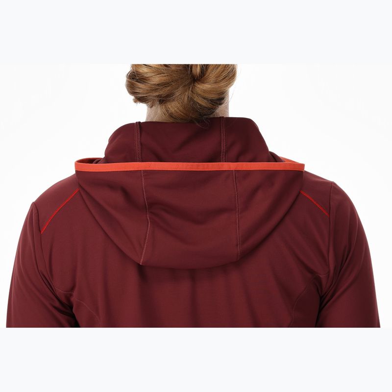 Bluză de trekking petru femei Rab Force Hoody deep heather 4