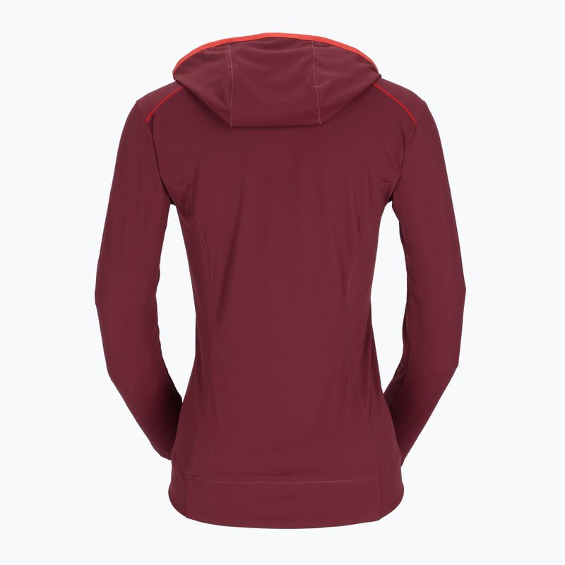 Bluză de trekking petru femei Rab Force Hoody deep heather 6