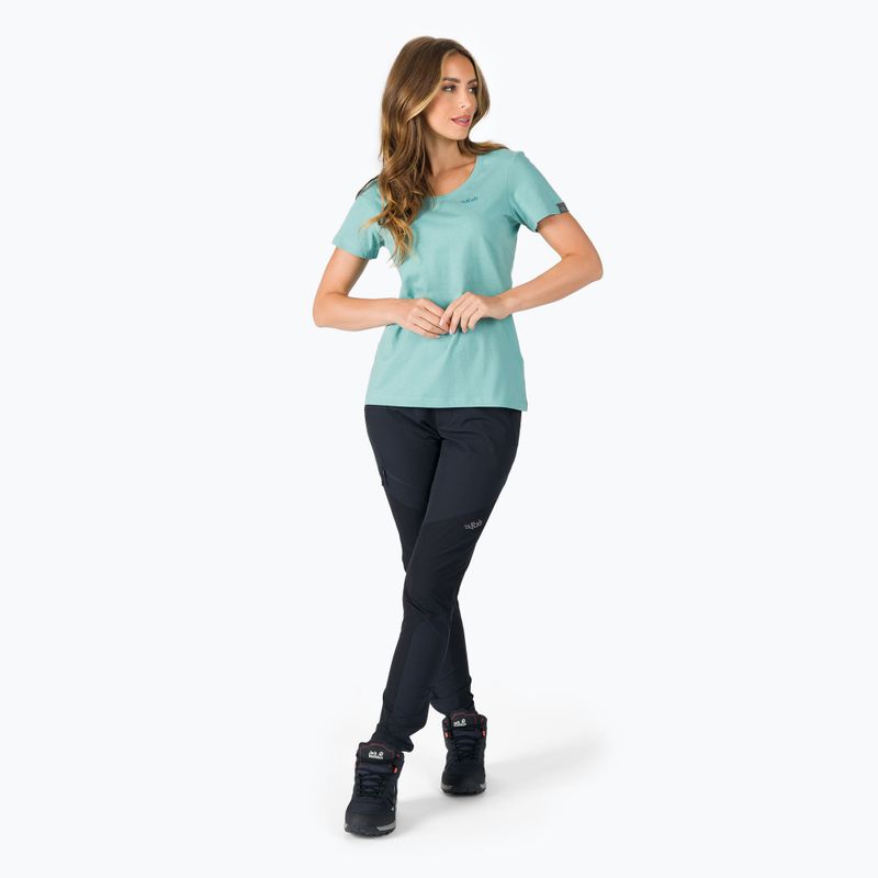Cămașă de trekking pentru femei Rab Stance Mountain Peak verde QCB-67 2