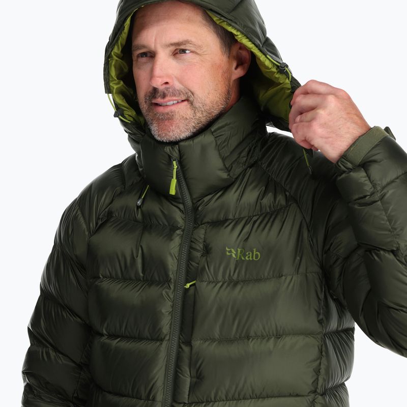 Rab Axion Pro  geacă de puf pentru bărbați  verde QDE-64-ARM-SML 5