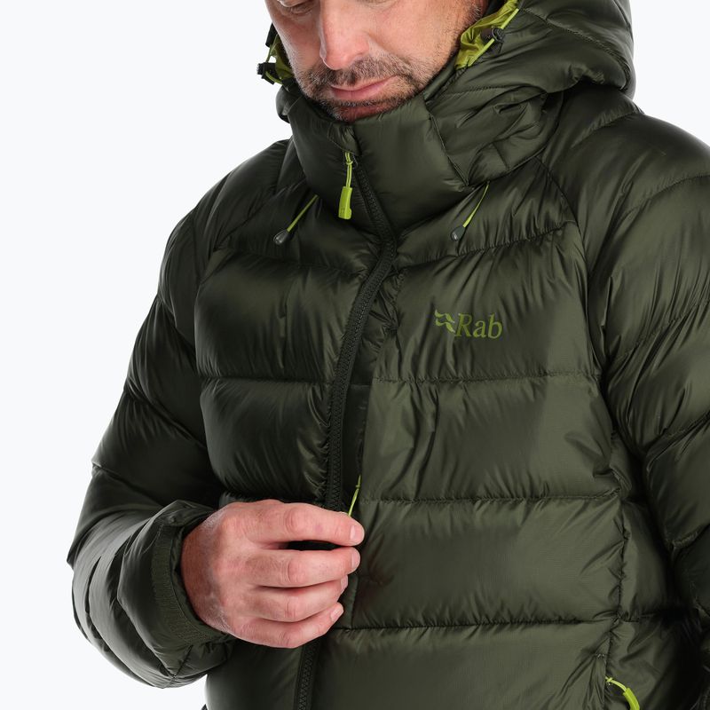Rab Axion Pro  geacă de puf pentru bărbați  verde QDE-64-ARM-SML 6
