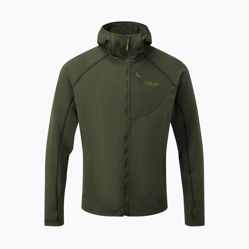 Hanorac bărbătesc Rab Superflux Hoody army QFE-89 5