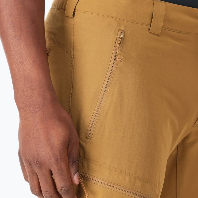 Pantaloni de trekking pentru bărbați Rab Incline maro deschis QFV-05 4