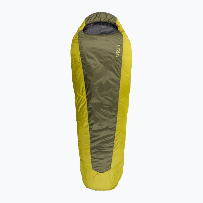 Sac de dormit Rab Solar Eco 0 LZ verde QSS-13