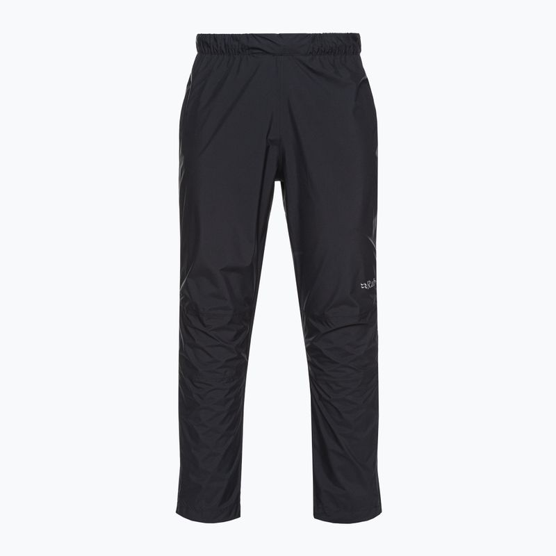 Rab Downpour Eco FZ pantaloni de ploaie pentru bărbați negru QWG-86 2