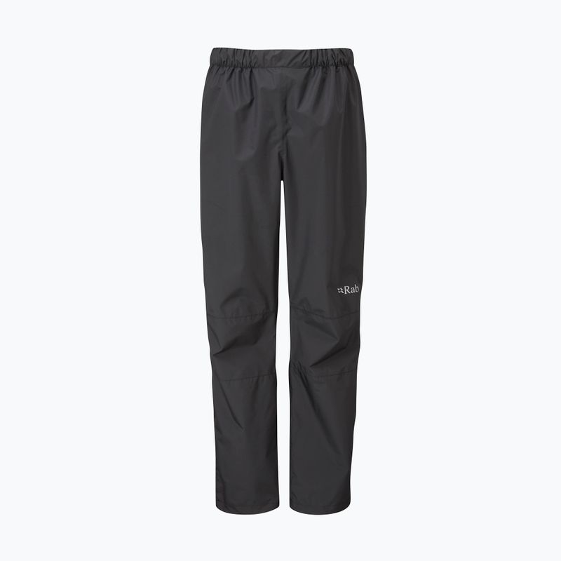 Pantaloni de ploaie pentru femei Rab Downpour Eco FZ negru QWG-87 5