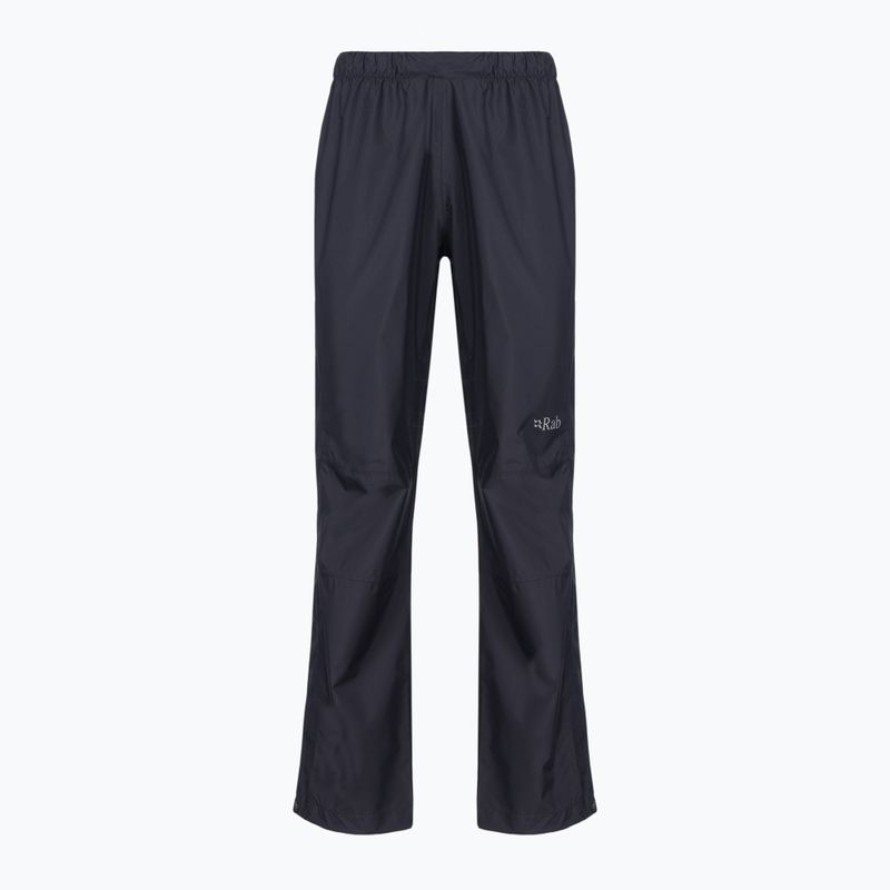 Pantaloni de ploaie pentru femei Rab Downpour Eco FZ negru QWG-87