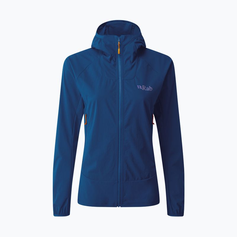 Jachetă softshell pentru femei Rab Borealis albastru QWS-39-PTB-08 7