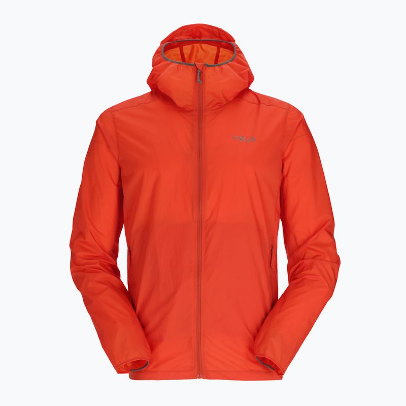 Jachetă rezistentă la vânt pentru bărbați Rab Vital Hoody firecracker 7