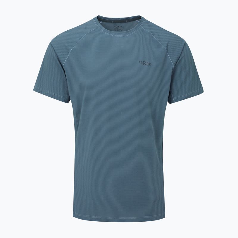 Tricou de trekking pentru bărbați Rab Sonic albastru QBL-01 4