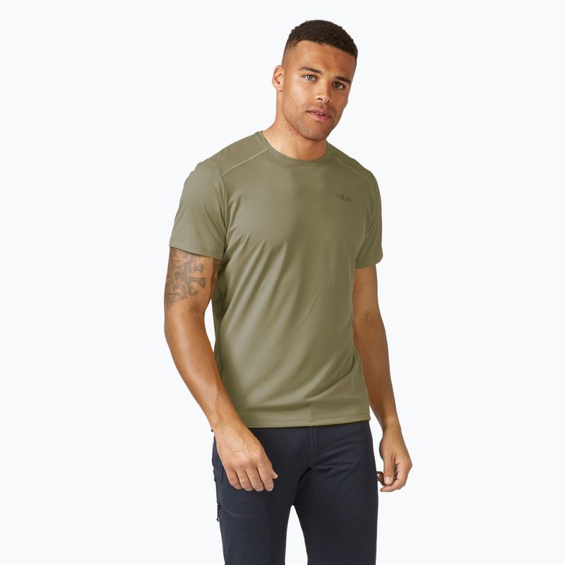 Tricou pentru bărbați Rab Force light khaki