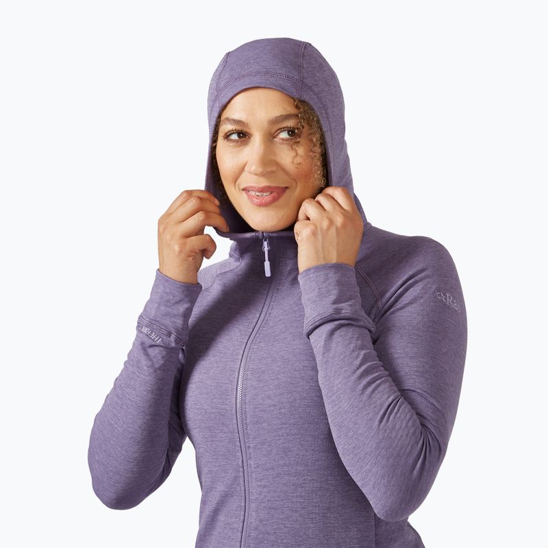 Hanorac pentru femei Rab Nexus Hoody purple sage 6