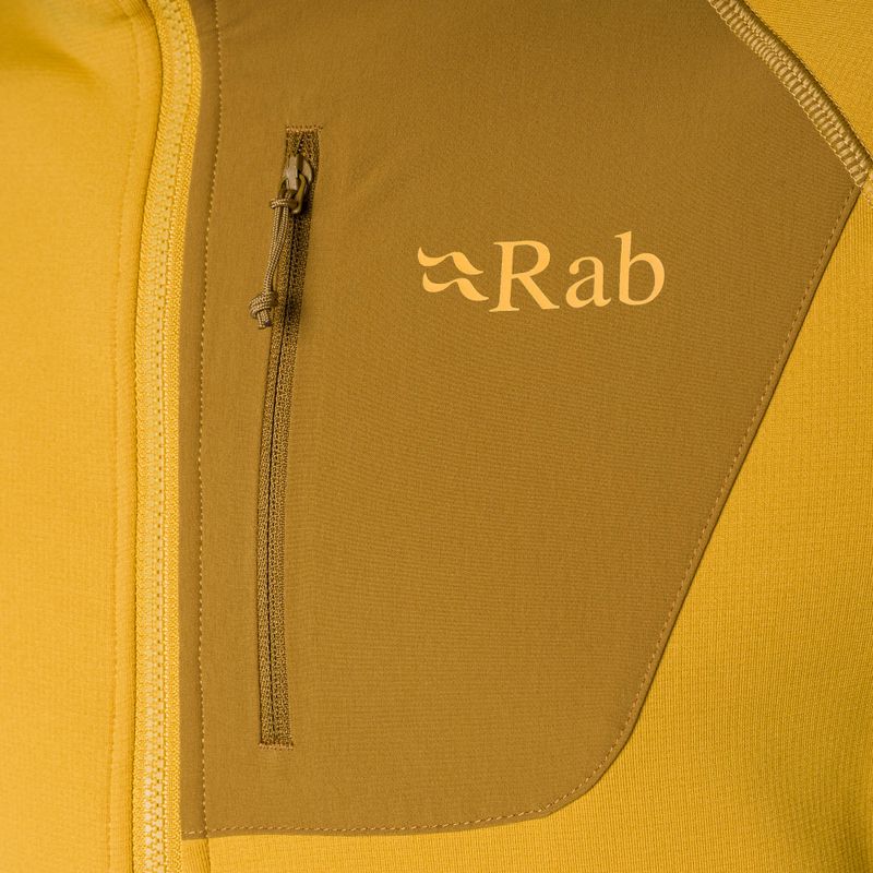 Hanorac de trekking pentru bărbați Rab Superflux Hoody sahara 4